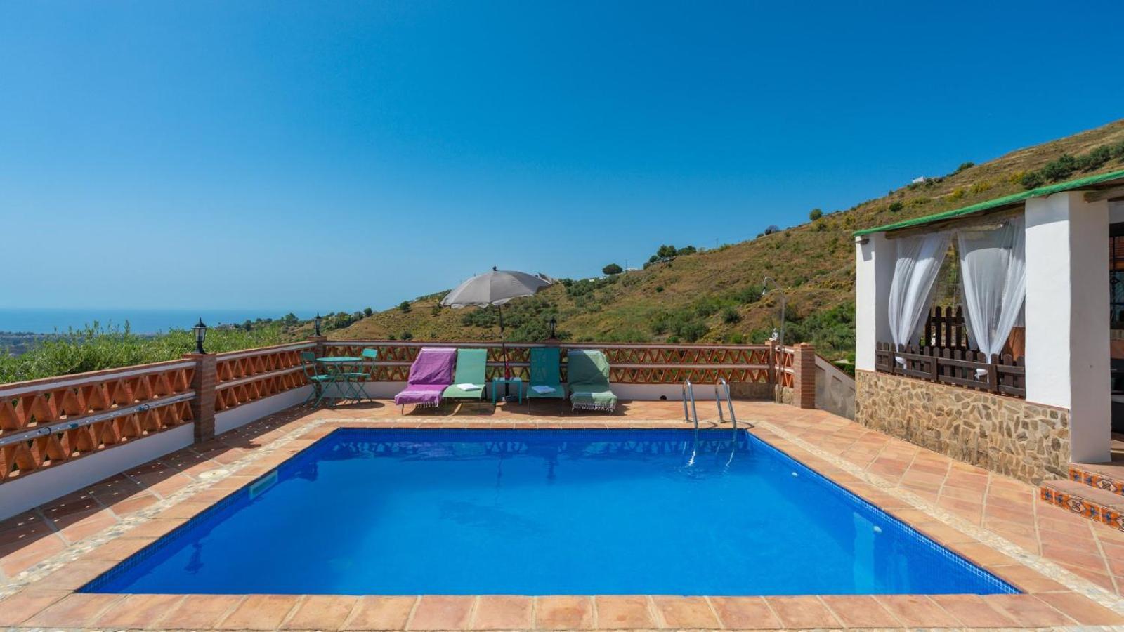 Cortijo El Mirador Frigiliana By Ruralidays Villa ภายนอก รูปภาพ