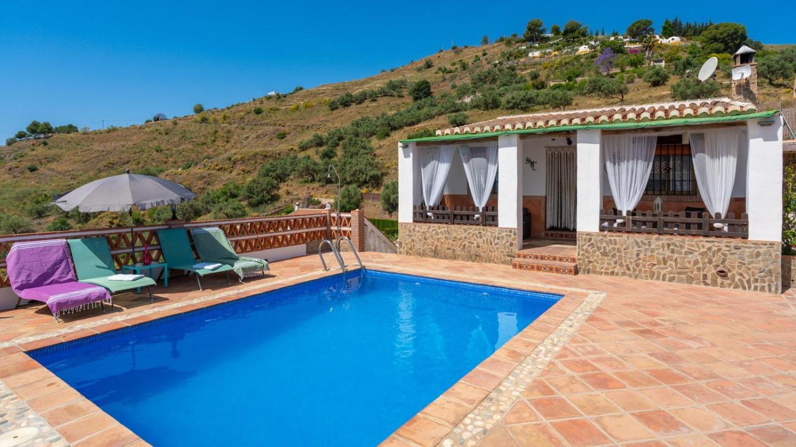 Cortijo El Mirador Frigiliana By Ruralidays Villa ภายนอก รูปภาพ